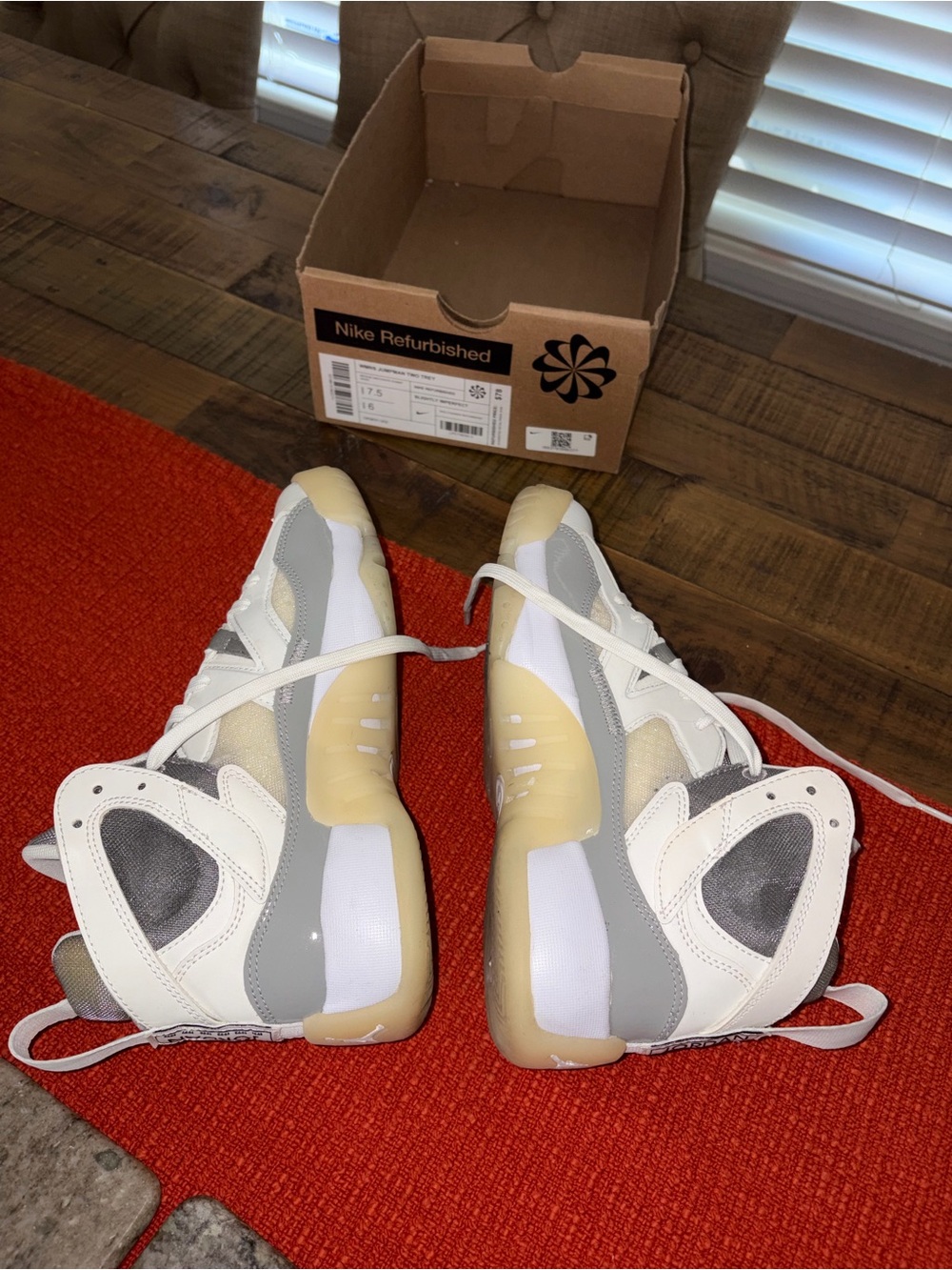 Jordan retro cool grey sneakers